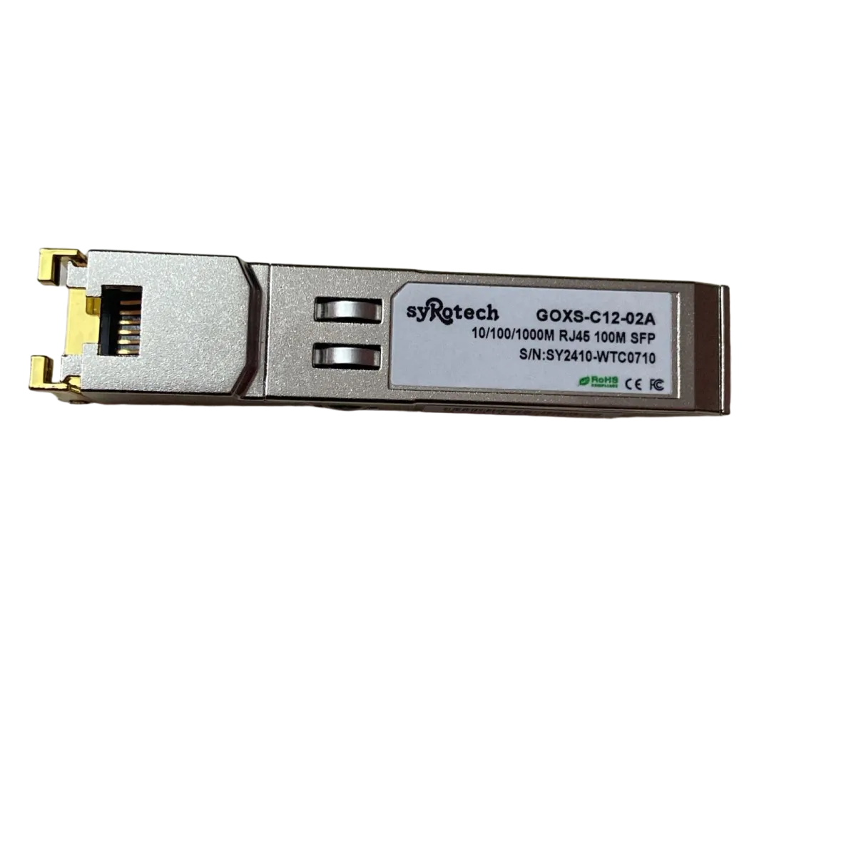 Syrotech (GOXS-C12-02A) 1Gbs SFP - RJ45 - Transceiver module