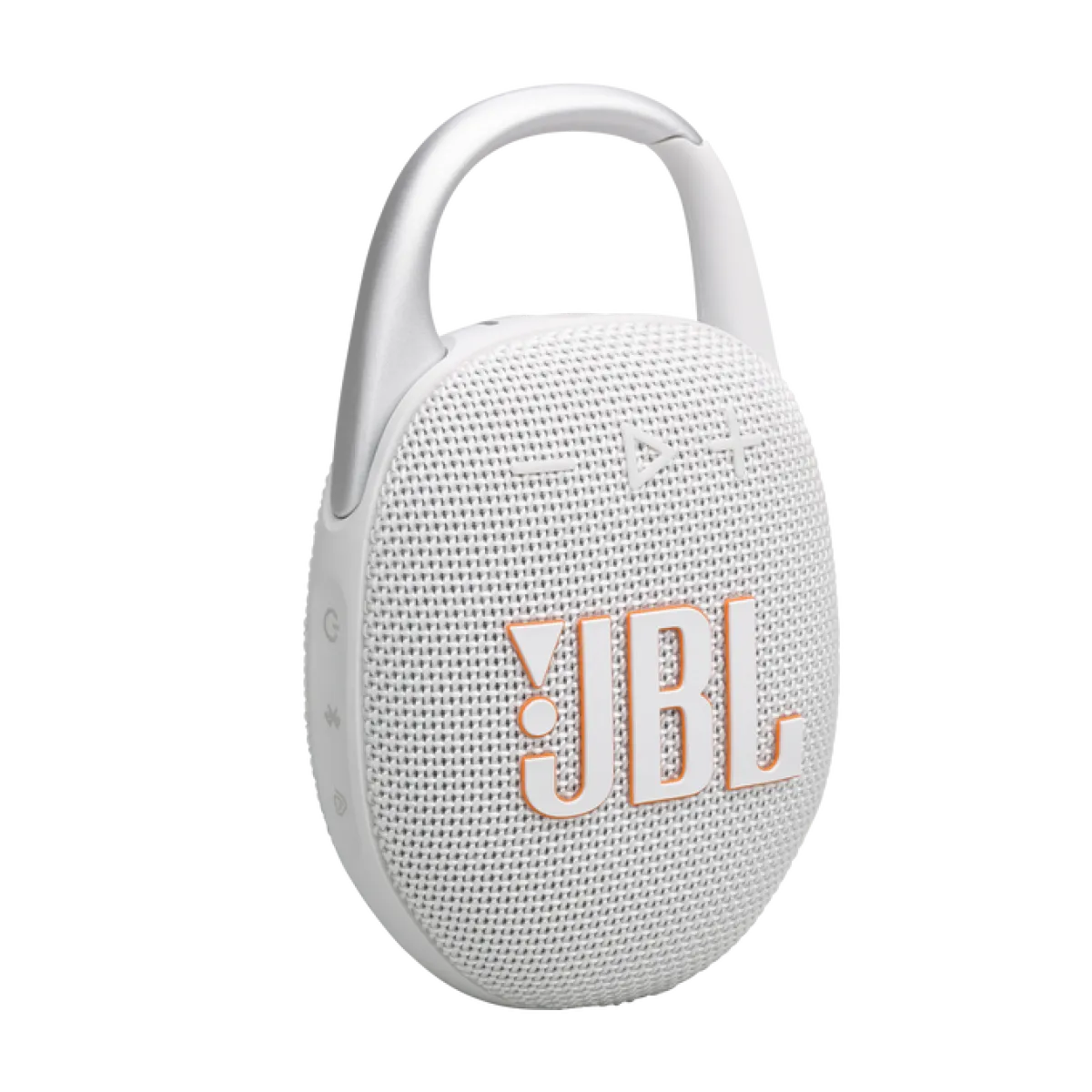 JBL Clip5 Wireless Portable Speaker, IP67 Waterproof, 1Y - White