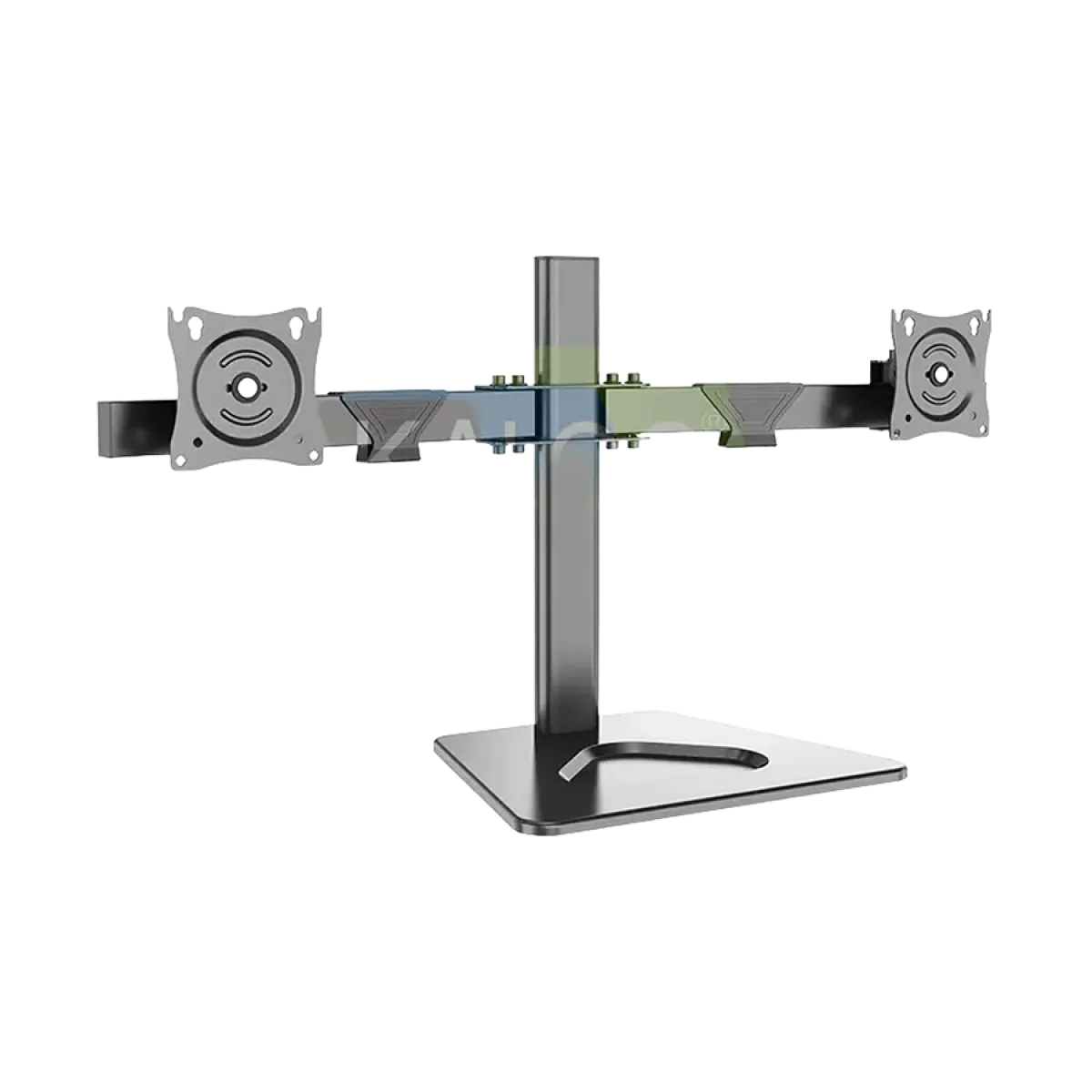 Kaloc (KLC-DZ220-T) Dual LCD Monitor Desk Mount Stand - Fits 17" to 32" - Black