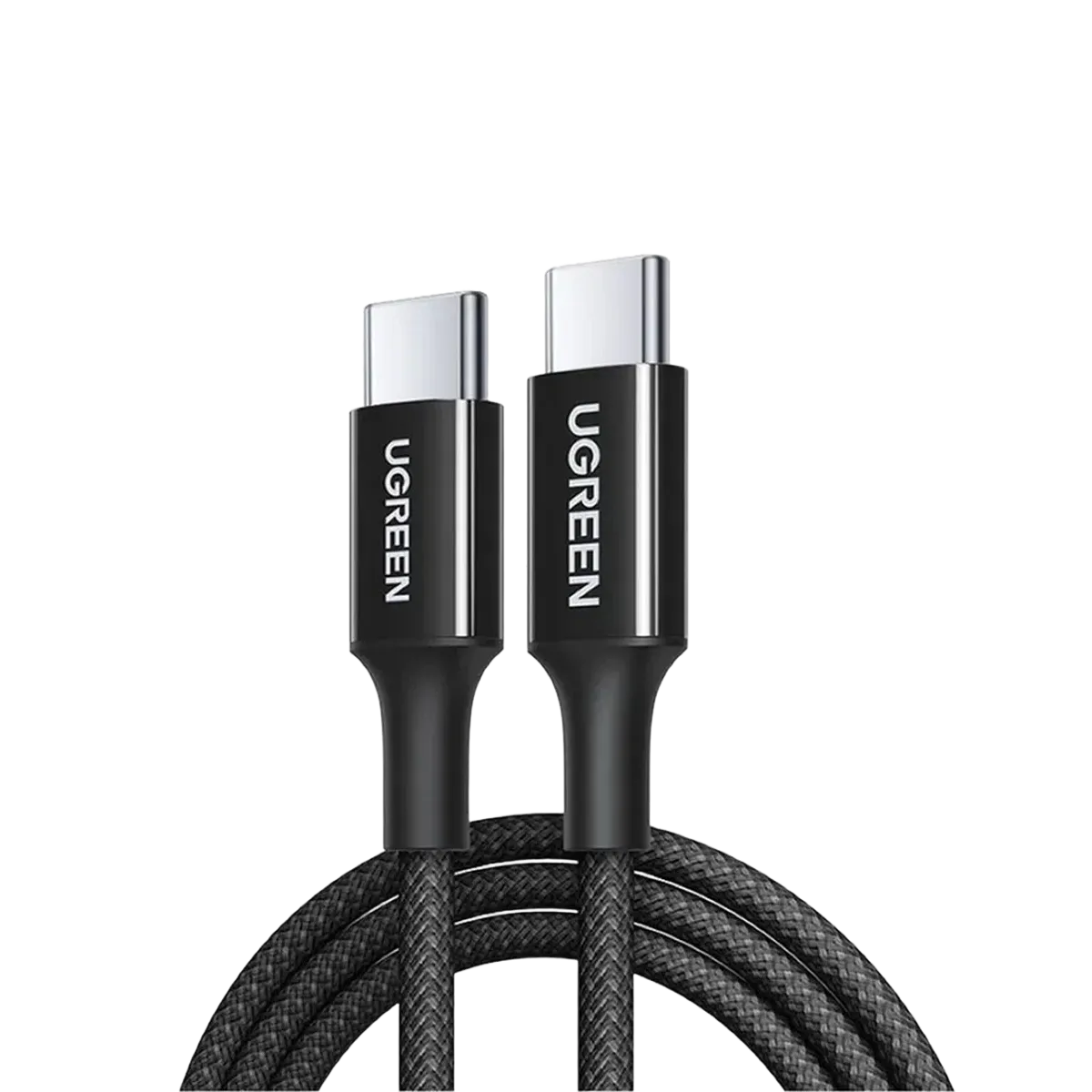 UGreen (65245) USB-C to USB-C Braided Cable (M-M) - 2m - Black