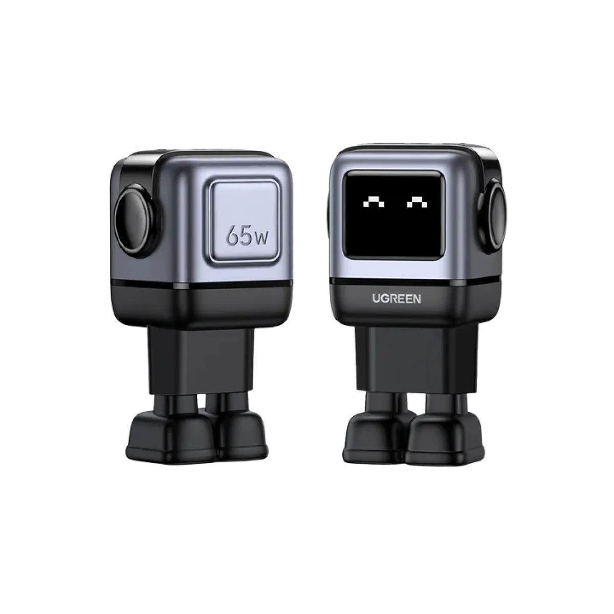 UGreen (25685B) UNO 65W GaN Tech Chip - 2x USB-C - LED - Grey