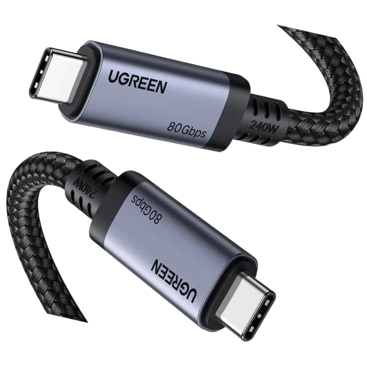 UGreen (65383) Thunderbolt4 USB-C Cable (M-M) - 1m - Black
