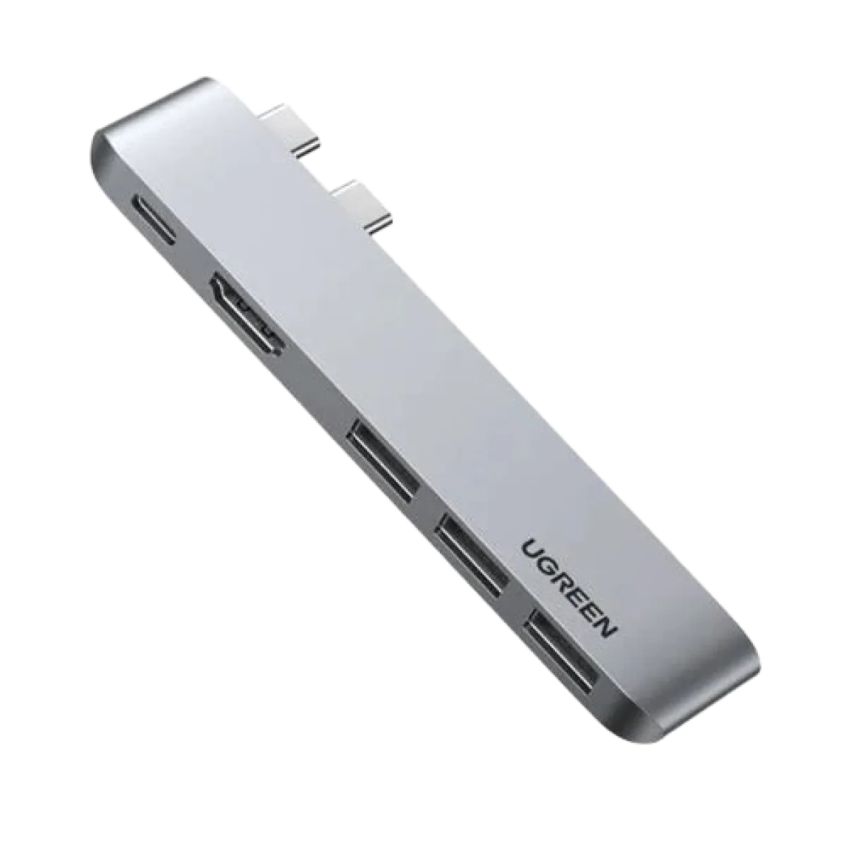 UGreen (60559) USB-C Multifunction Adapter for Thunderbolt 3 MacBook - Space Gray