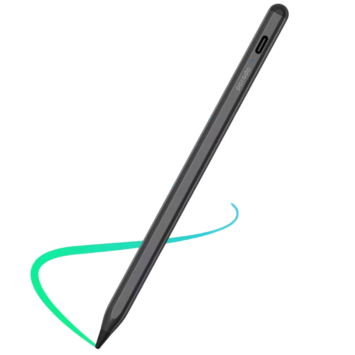 Porodo (PDUSPTSBK) Universal Stylus Pen for Mobile Devices - Black