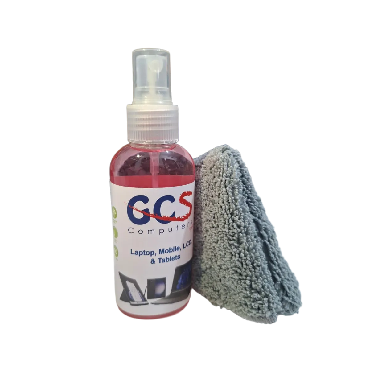 GCS Eco Friendly Screen Cleaner for TVs; Laptops; Computers & Mobile Devices - 135ml