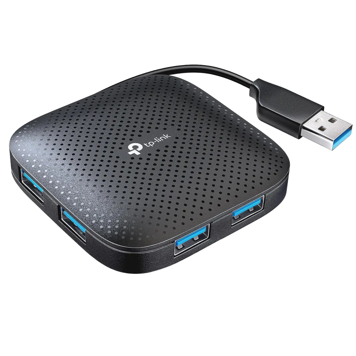 TP-Link UH400 4-Port USB3.0 HUB With Cable Management - Black