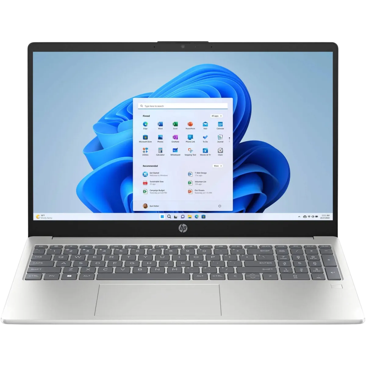 HP (B4KT4UA) 15-fd0133wm 15.6" FHD, i3-N305, 8Gb 256Gb SSD - Silver