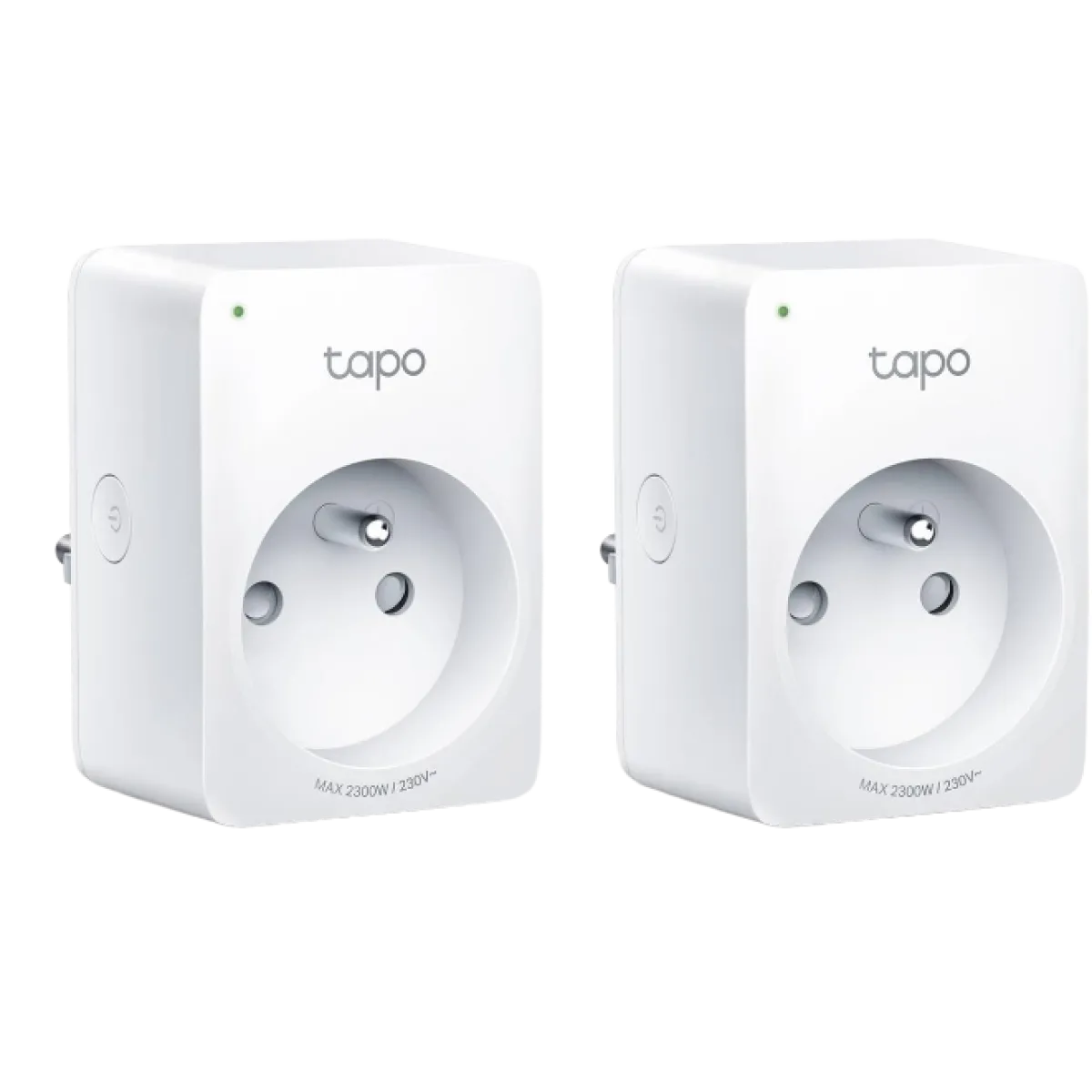 TP-Link (Tapo P100) Mini Smart Wi-Fi Socket - 2 Pcs - White