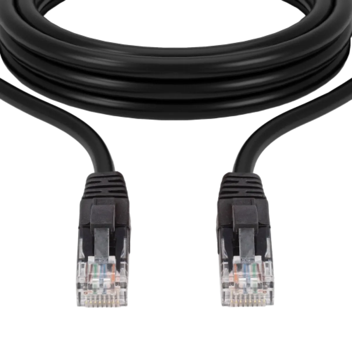 CEM (sh) CAT6 UTP 3m Patch Cord - Black