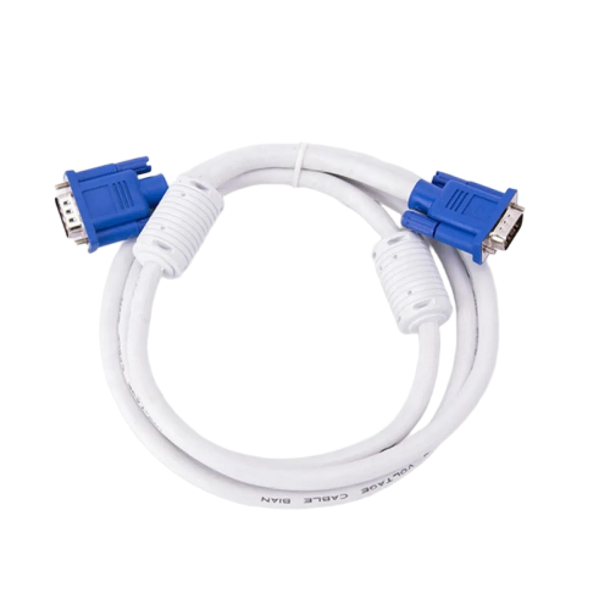 MicroPro VGA to VGA Durable Cable (M-M) - 1.5m - White