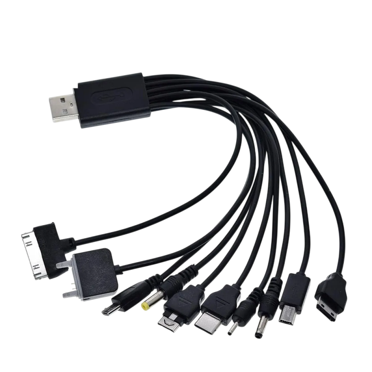 CEM (YXT-029) 10in1 Charger Cable - Black