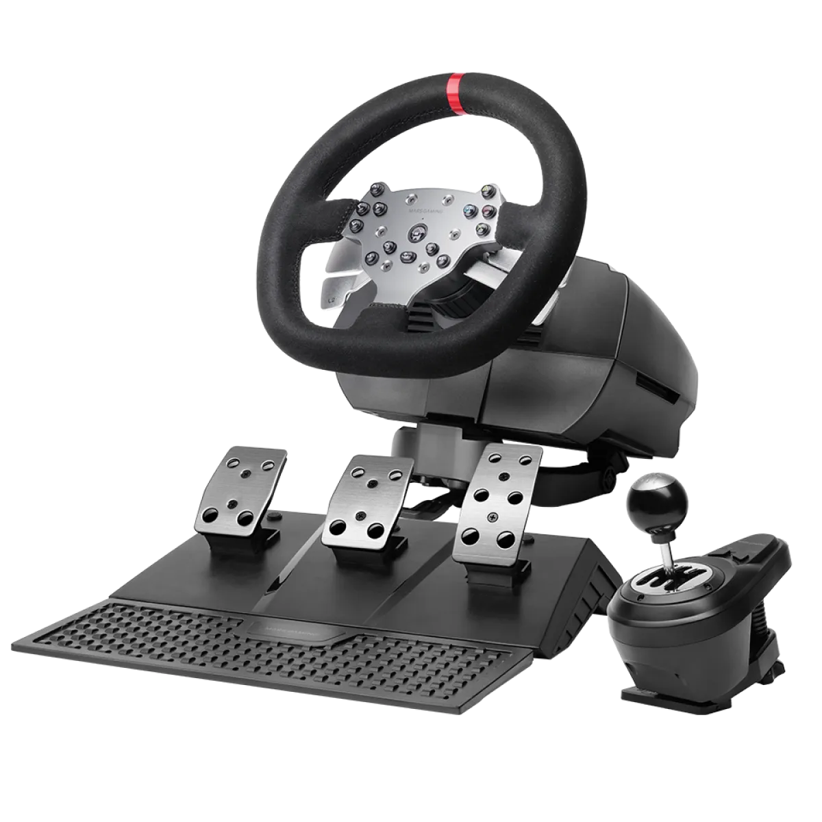 Mars (MWHRSX) Simracing Steering Wheel with Force Feedback - for XBOX and PC - Black