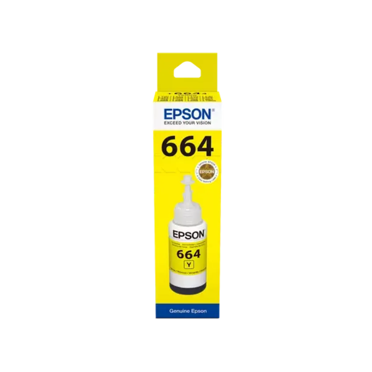 Epson (C13T664498) Genuine 664 EcoTank Yellow Ink Bottle - 70ml