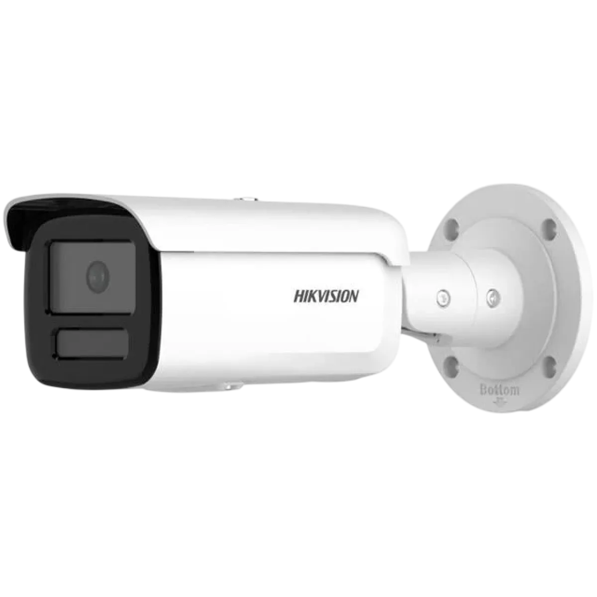 Hikvision (DS-2CD2T47G2H-LI) 4mm 4MP Smart Hybrid Light Fixed Bullet Network Camera - White