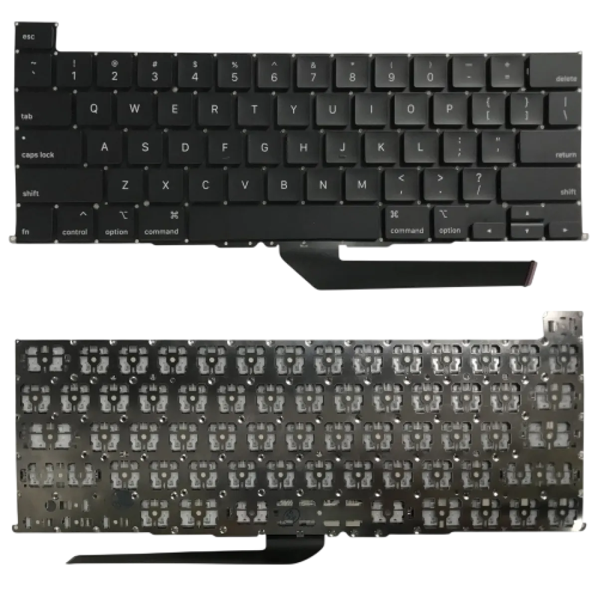 Keyboard Replacement For Apple (A2141) MacBook Pro 16" - Backlit - US Layout - Black