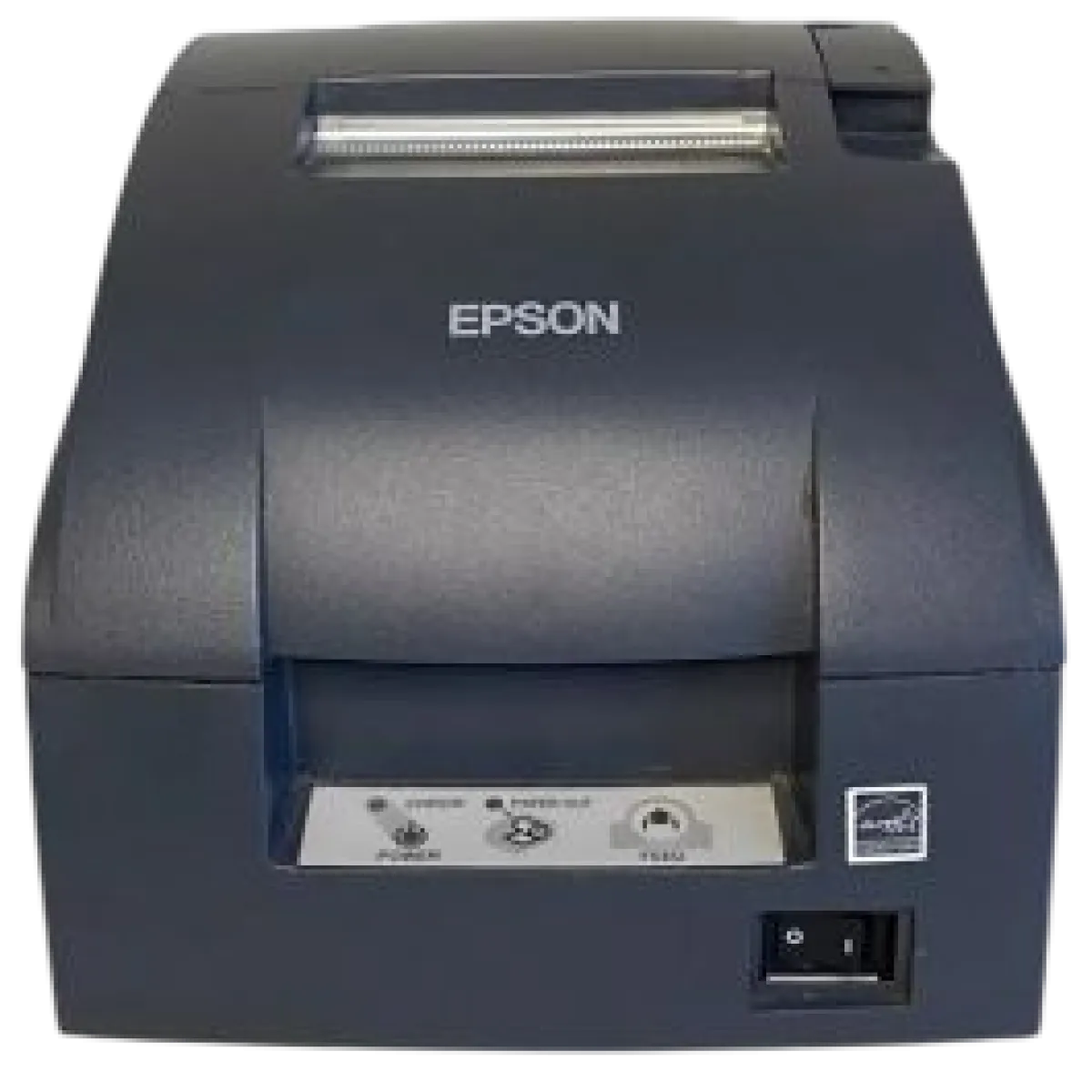 Epson (TM-U220B-752) POS Impact Dot Matrix Receipt Printer - Dark Grey