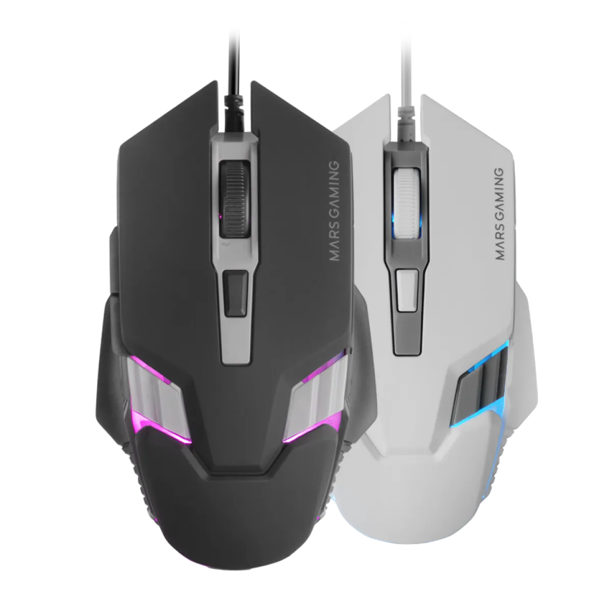 Mars (MM024) Wired Gaming Mouse - RGB - Black