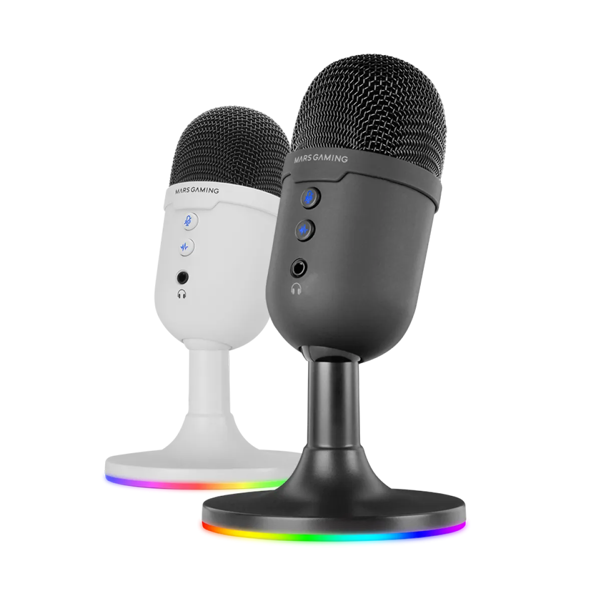 Mars (MMICCX) Compact Noise Canceling Gaming Microphone - USB 2.0 - Black