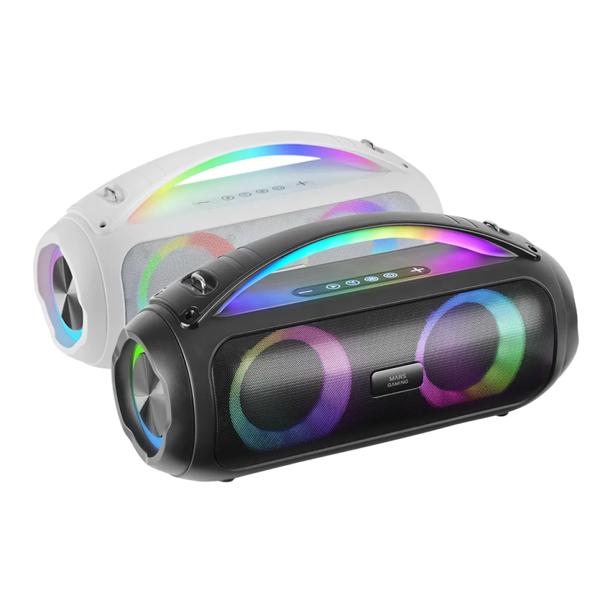 Mars (MSPulse) 50W UltraBass Portable Speaker - BT5.3 - RGB - Black