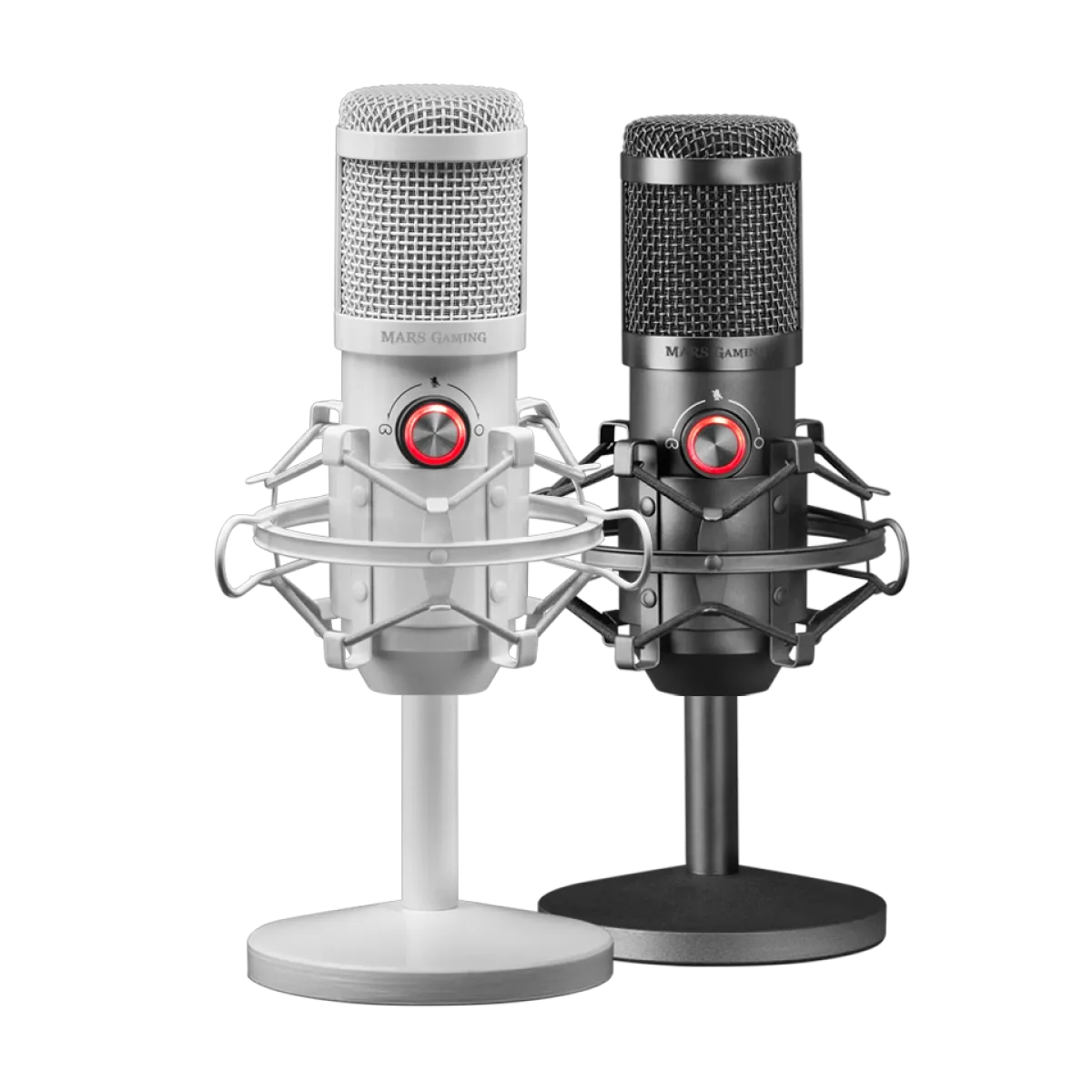 Mars (MMICXW) Professional Studio Microphone - USB/3.5mm - White
