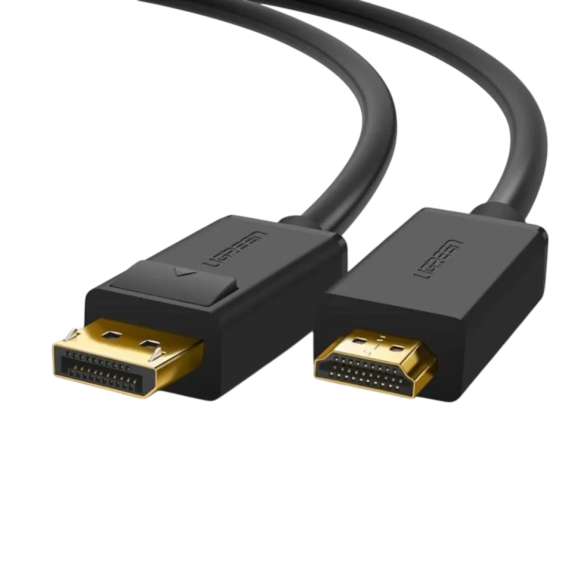 UGreen (10202) DP To HDMI Cable (M-M) - 2m - Black