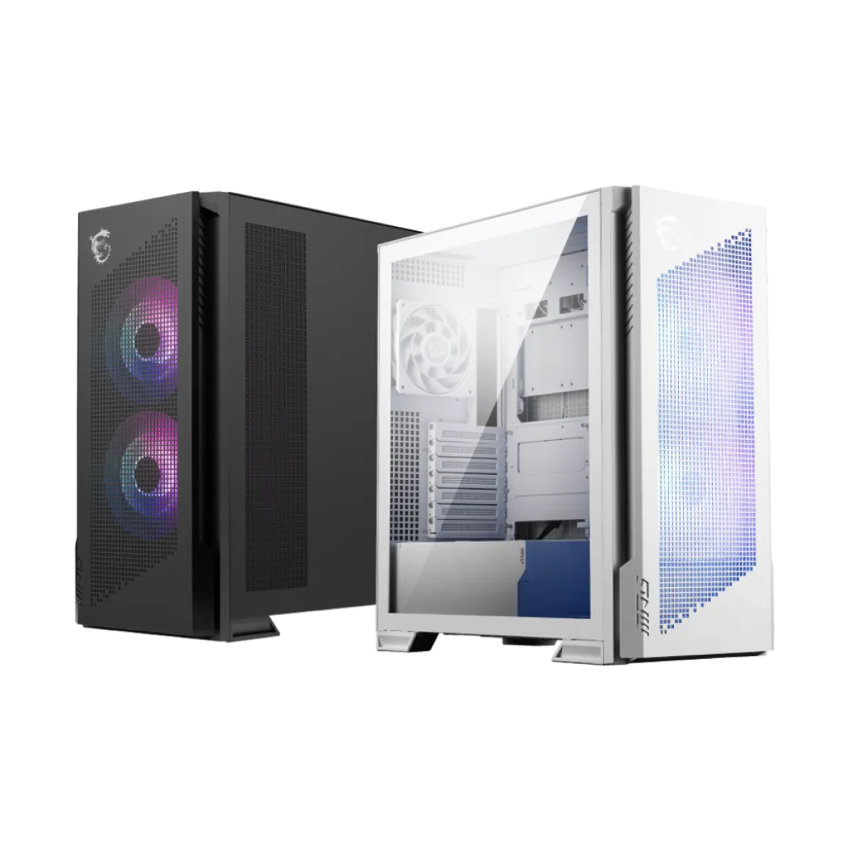 MSI (300R) Velox 300R Airflow PZ Mid-Tower Gaming Chassis - EATX Tower - RGB - Black