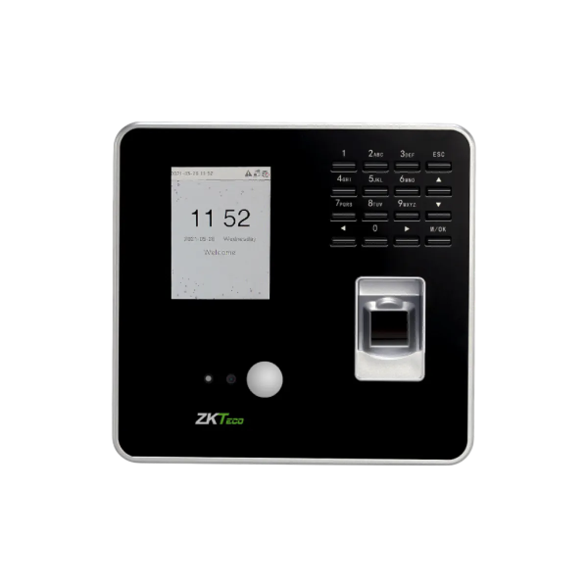 ZKTeco (MB20-VL) Multi Biometric T&A and Access Control Terminal - Facial Recognition - Grey
