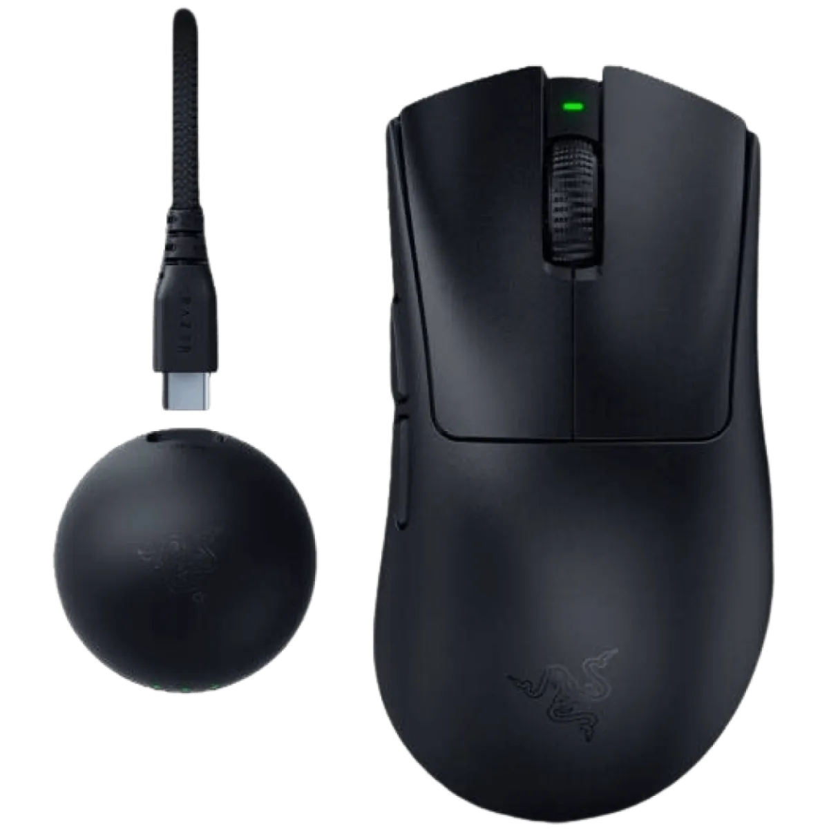 Razer (RZ01-05330100-R3G1) Deathadder V4 Pro Wireless Gaming Mouse - 2Yrs - Black