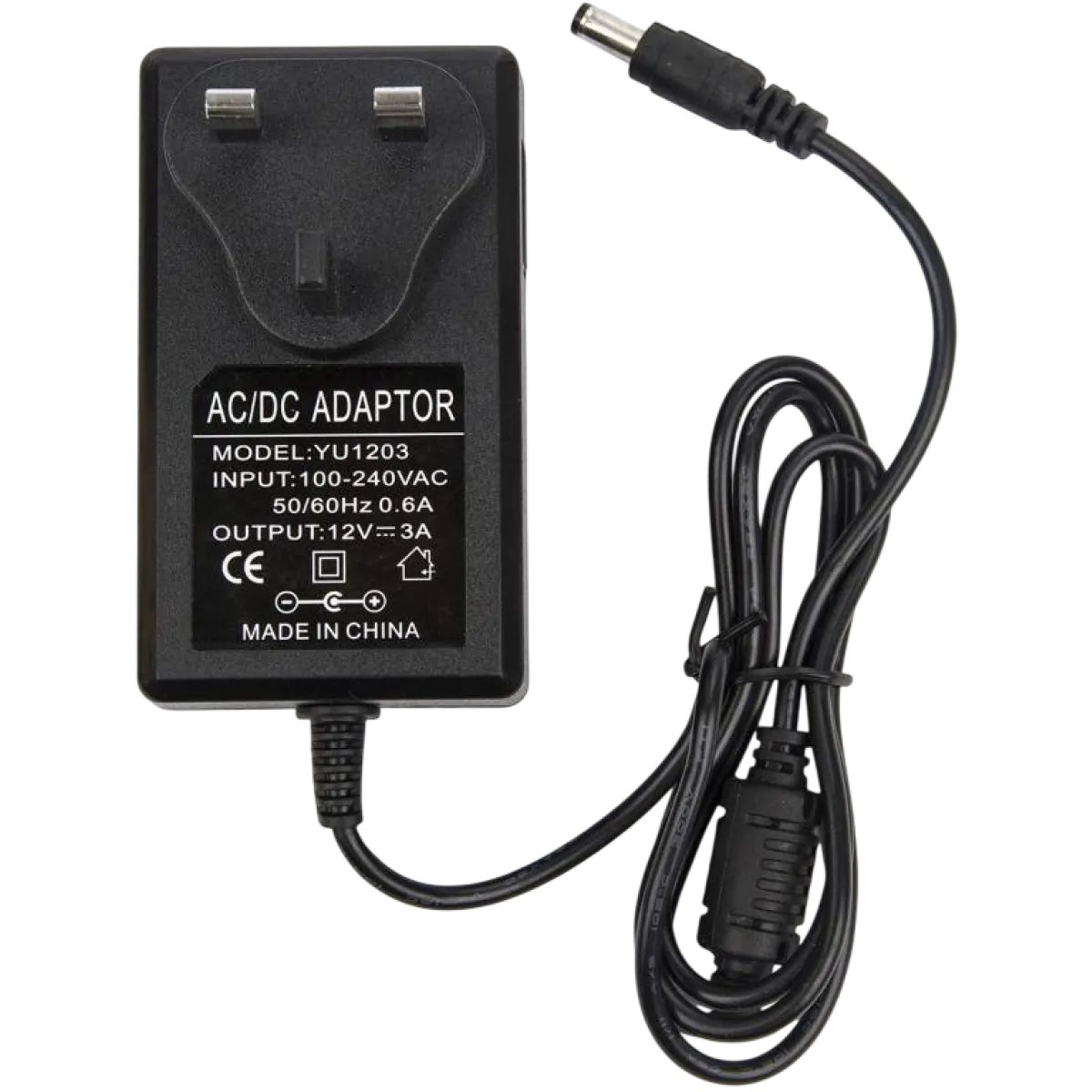 CEM (CT-10) Universal AC/DC Power Adapter 5V/2A - 5.5 x 2.1mm - Black