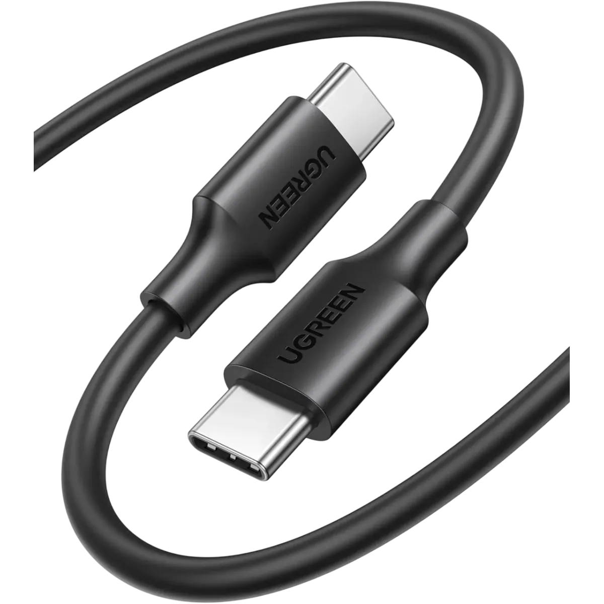 UGreen (50996) USB-C to USB-C Sync Cable - 0.5m Nickel Plating Cable - Black