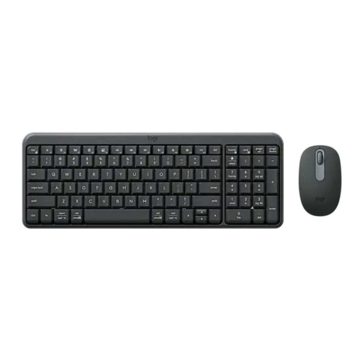 Logitech (920-013531) MK250 Wireless Keyboard & Mouse Combo - US/AR Layout - 2Yrs - Black