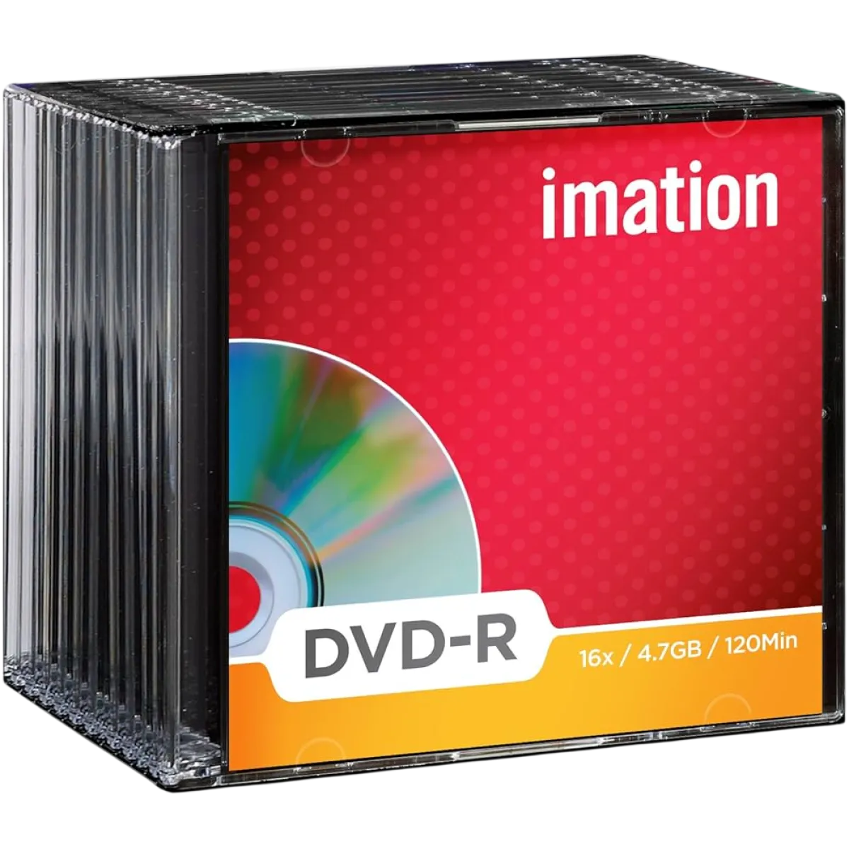 Imation DVD-R 4.7Gb 16X - Slim Jewel Case - Per DVD Case