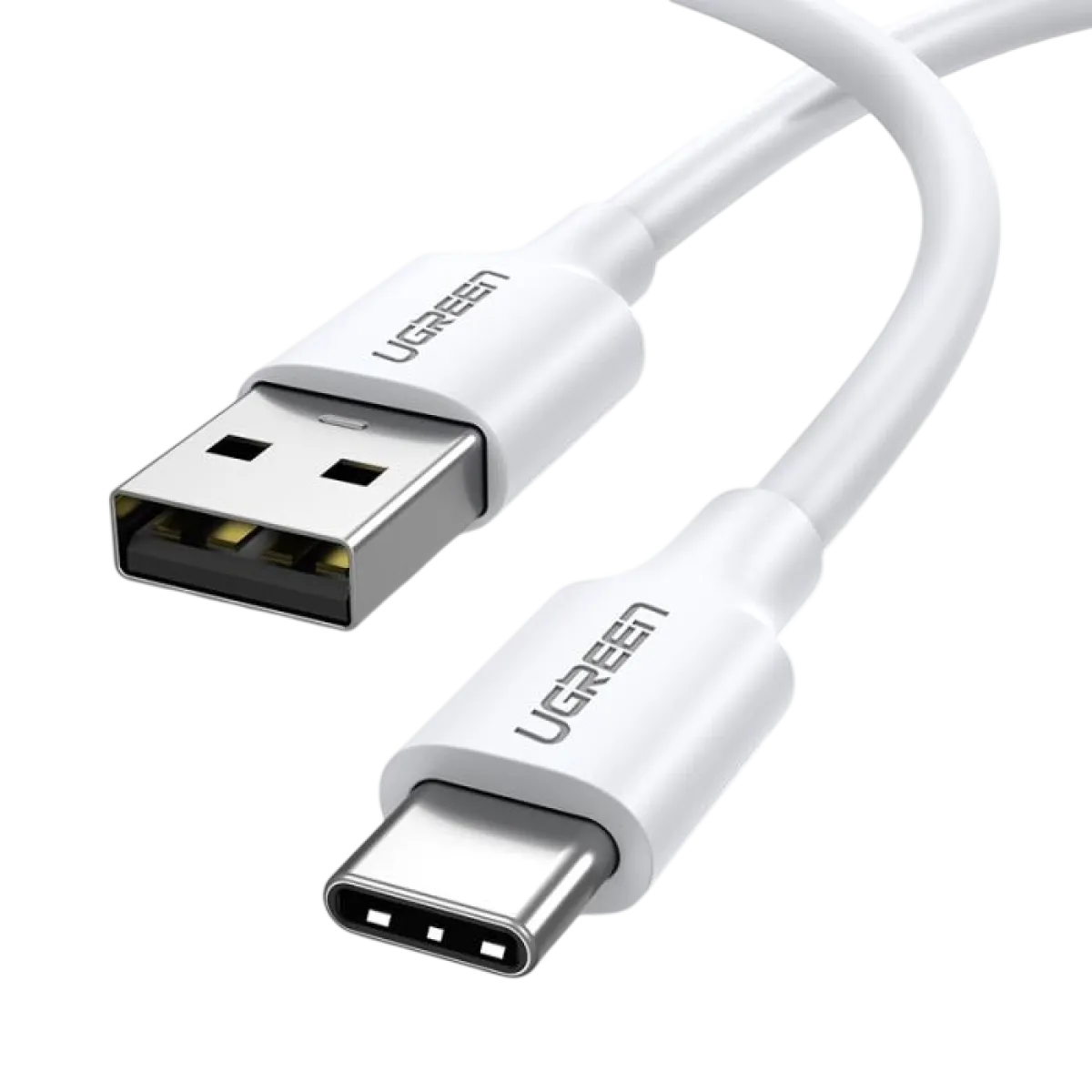 UGreen (60121) USB-A to USB-C Sync Cable (M-M) - 1m - White