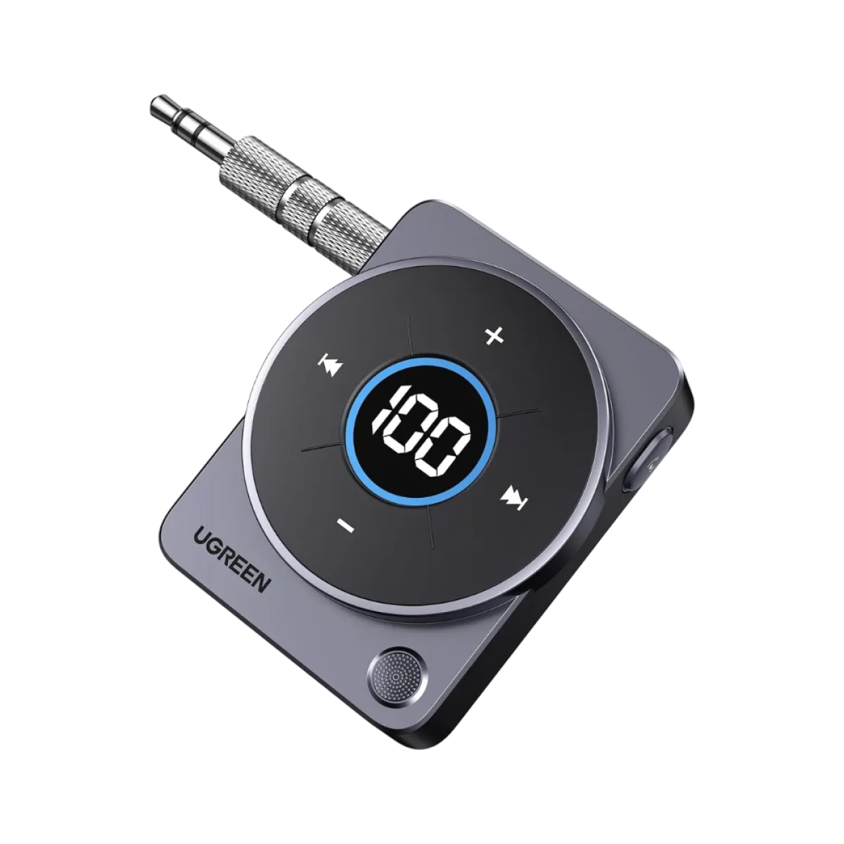 UGreen (35003) Bluetooth V5.4 Car 3.5mm Aux Adapter - Black