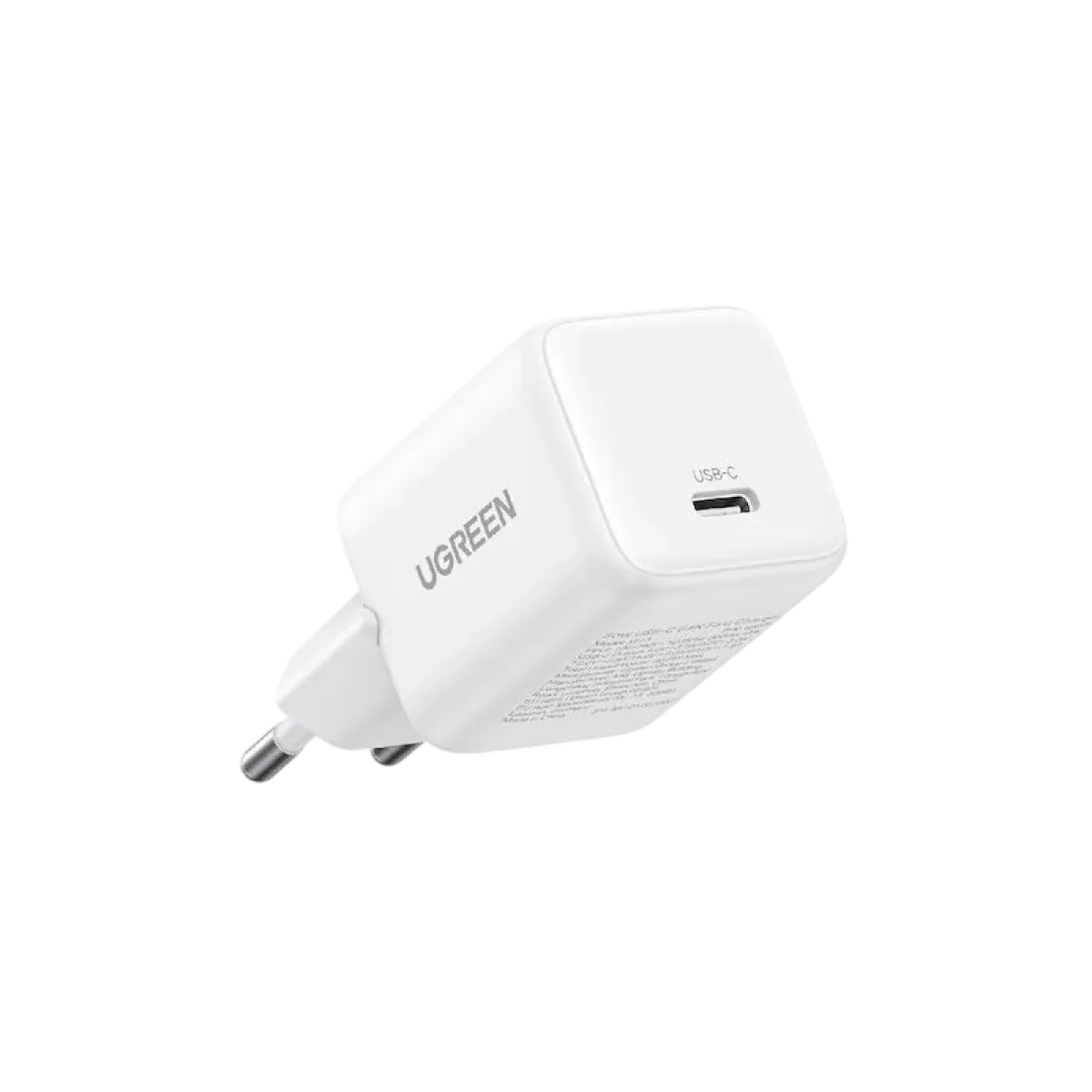 UGreen (65009) 30W USB-C GaN Fast Charger - 1x USB-C - White