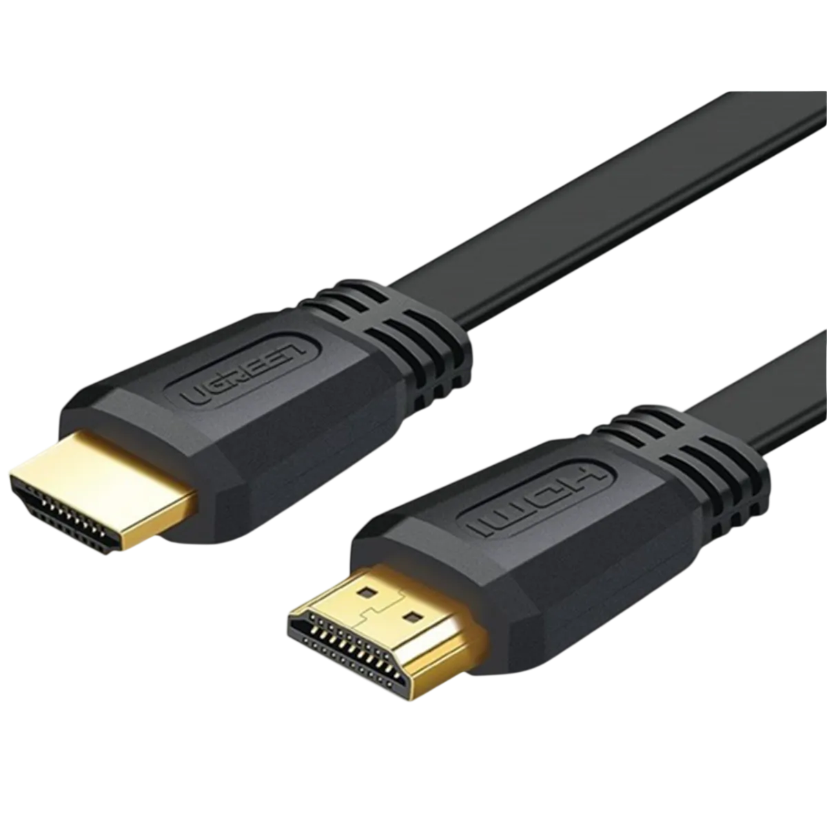 UGreen (50819) HDMI2.0 to HDMI 4K Flat Cable (M-M) - 1.5m - Black