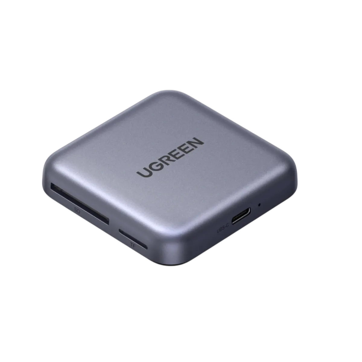 UGreen (65095) 3in1 Magnetic Card Reader - USB-C Interface - Black