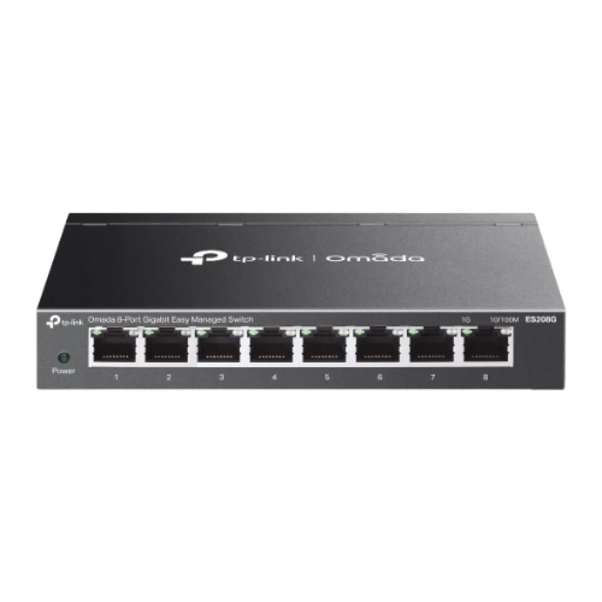TP-Link (ES208G) Omada 8-Port Gigabit Easy Managed Switch - Black