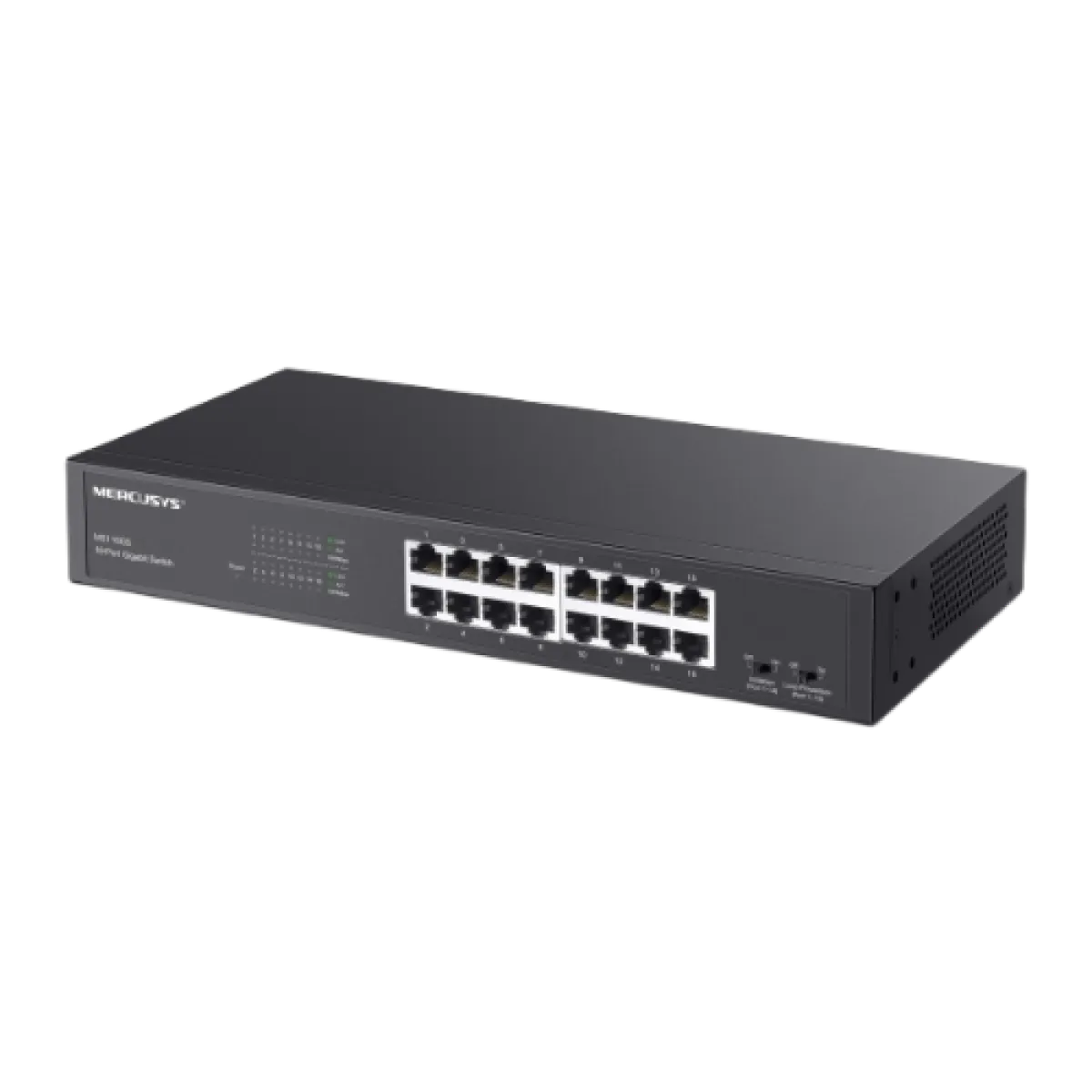 Mercusys by TP-Link (MS116GS) 16-Port Gigabit Desktop Switch - Black
