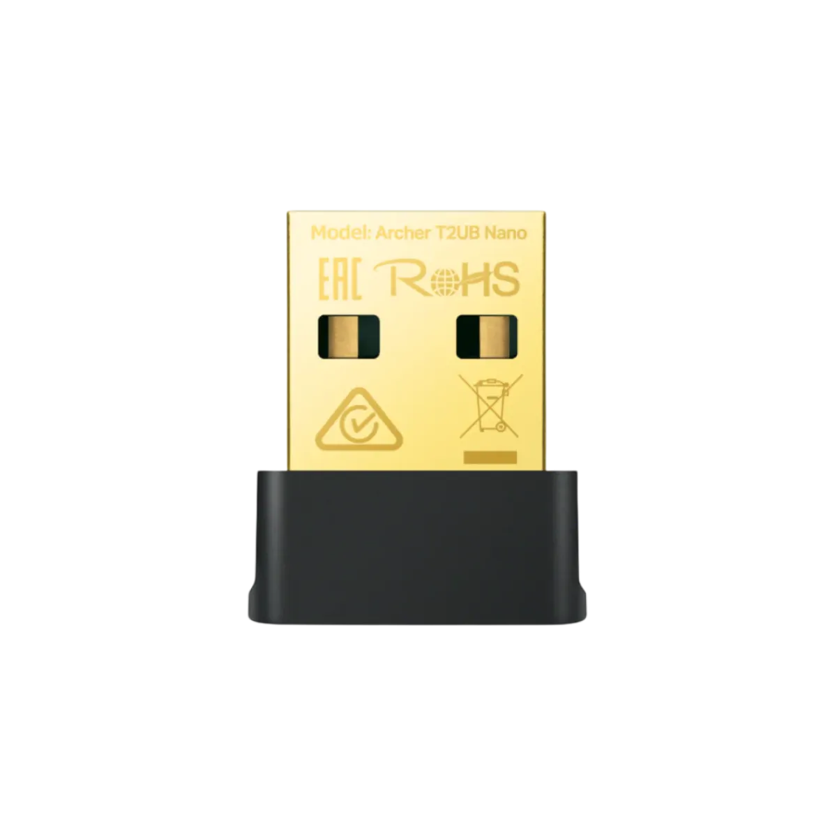 TP-Link (Archer T2UB Nano) AC600 Nano Wi-Fi Bluetooth 4.2 USB Adapter - Black