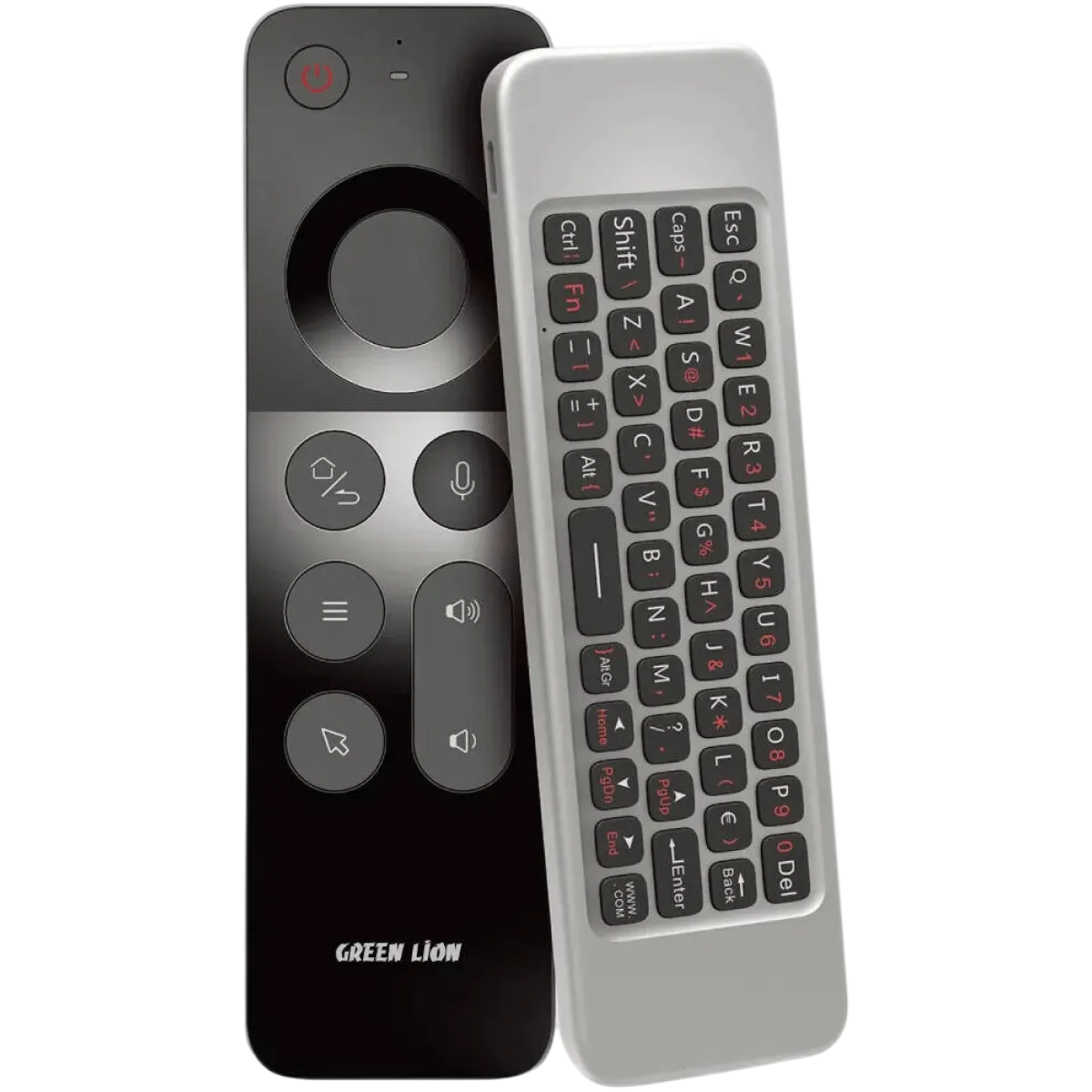 Green Lion (GN4INWRMTBK) 4in1 Wireless Remote with Keyboard - Black