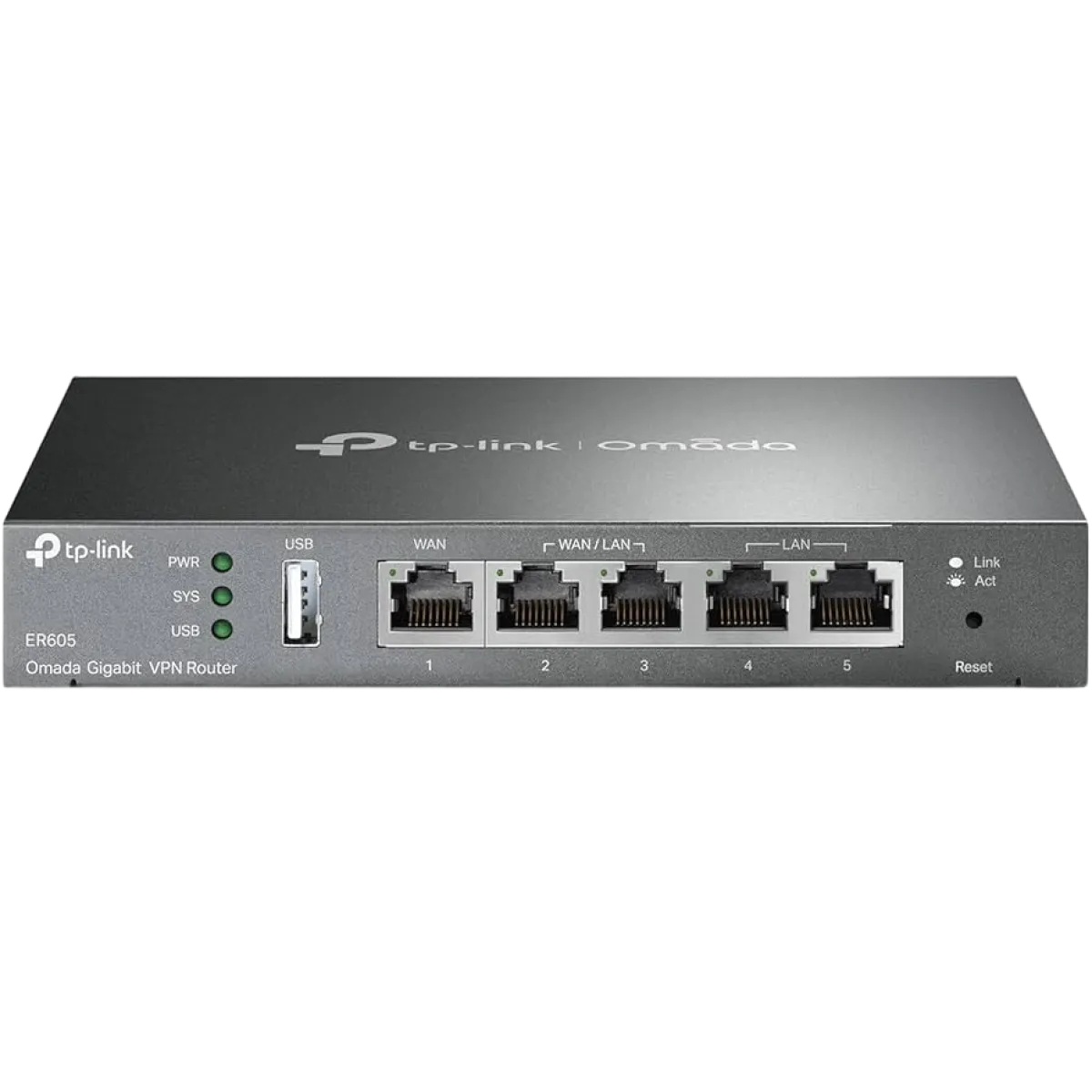 TP-Link (ER605 V2) Omada Gigabit VPN Router - Grey