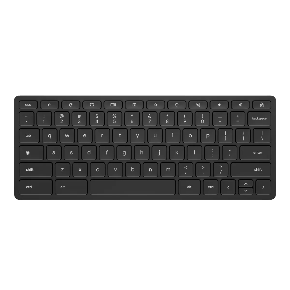 HP (45U14AA) 325 Chrome Compact Bluetooth Wireless Keyboard - US/AR Layout - Black