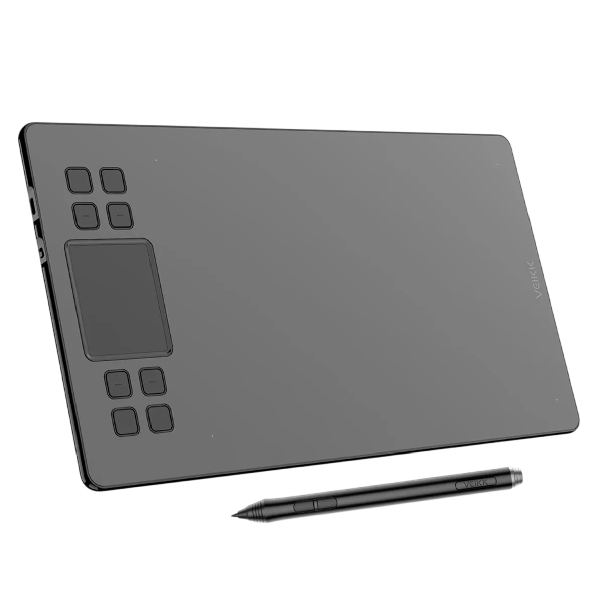 VEIKK (A50) 10 x 6 Inch Graphic Tablet for Drawing & Painting - 1Y - Black