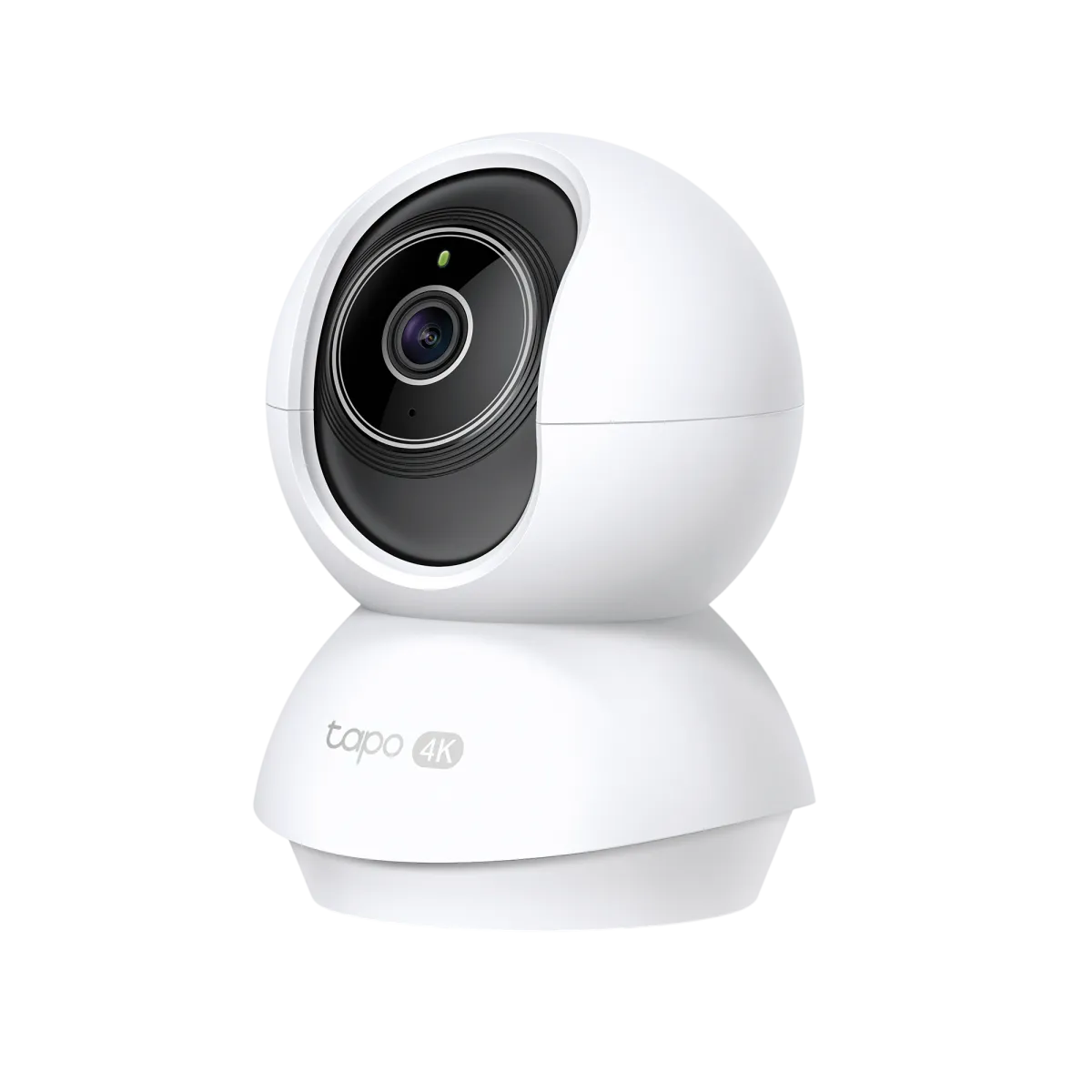 TP-Link (Tapo-C250) Pan/Tilt AI Home Security Wi-Fi Camera - 8MP Video - Mic- White