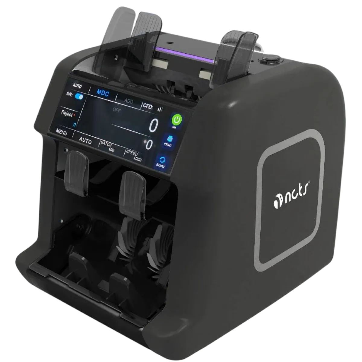 NCTS (VC033C) MultiCurrency/Money Counter With TouchScreen - up to 500 Notes - Counterfeit detection
