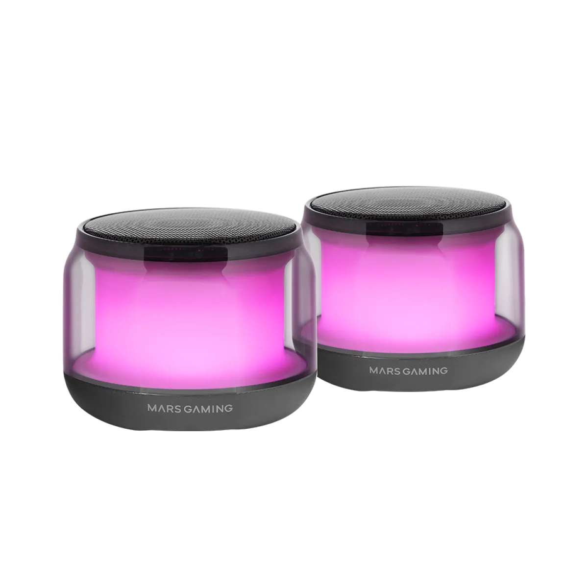 Mars (MSAURA) 15W Gaming Mini Speaker - 3.5mm/BT5.0 - RGB - Black