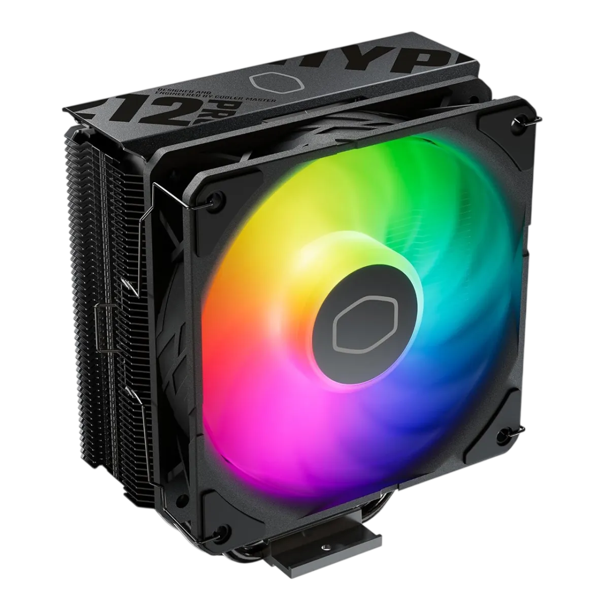 Hifrost V22 CPU Cooler - Rainbow RGB - 120mm - Aluminum