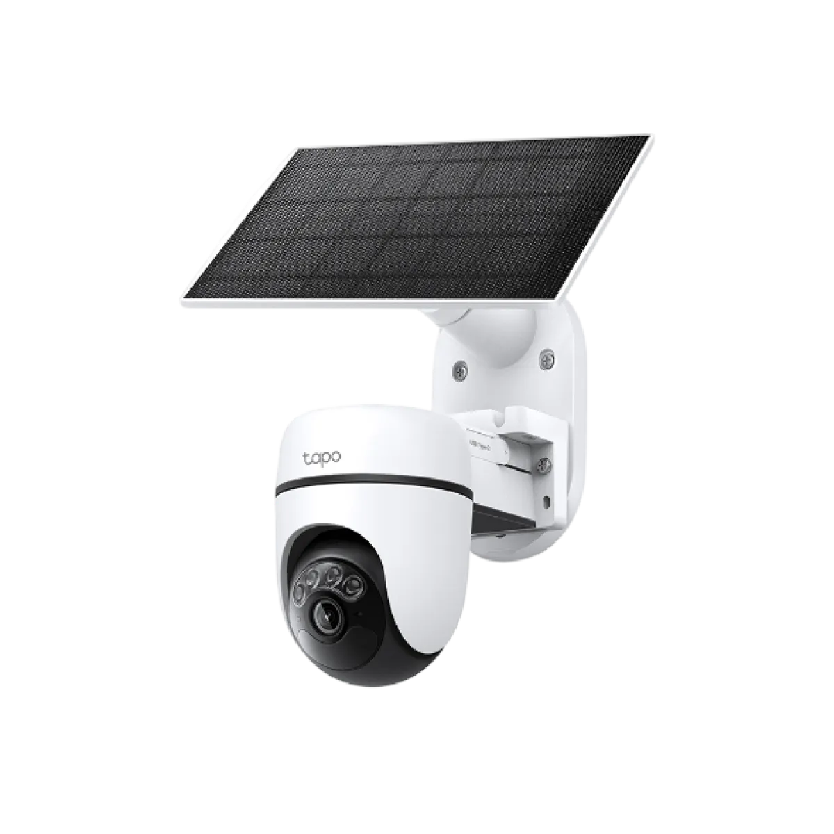TP-Link (Tapo-C610 Kit) Solar-Powered Pan/Tilt Security Camera Kit - White