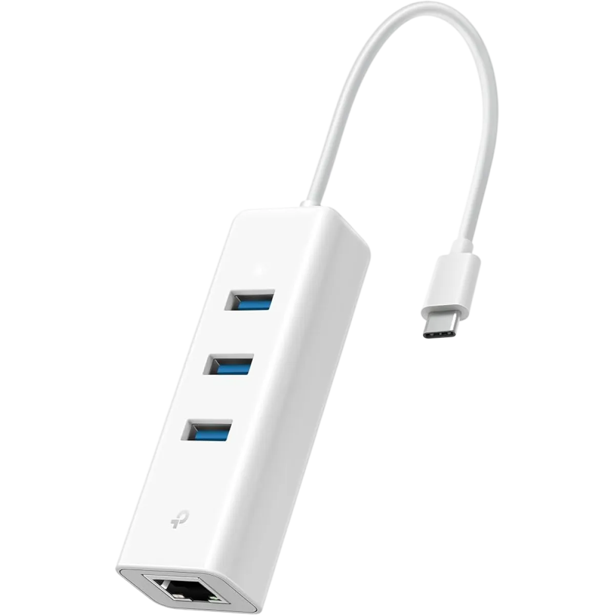 TP-Link (UE330C) USB-C 3x Port Hub & Gigabit Ethernet Adapter - White